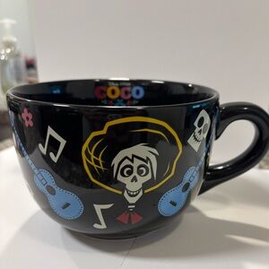 Disney Pixar Coco Black Large Mug